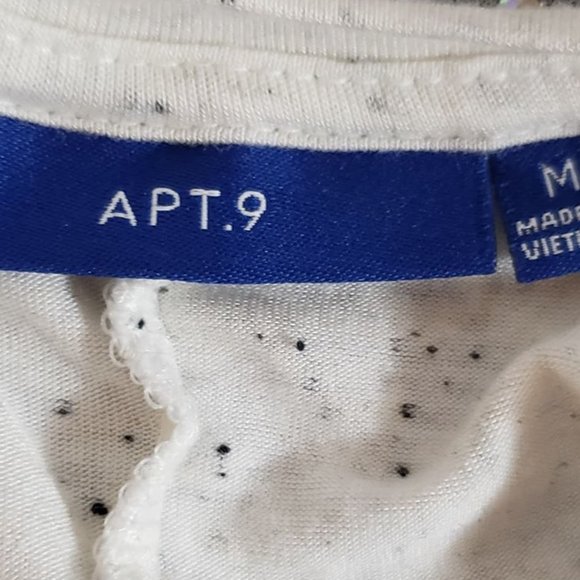 B+W + Silver Glitter Tee w/ Balloon Silhouette - Picture 3 of 3